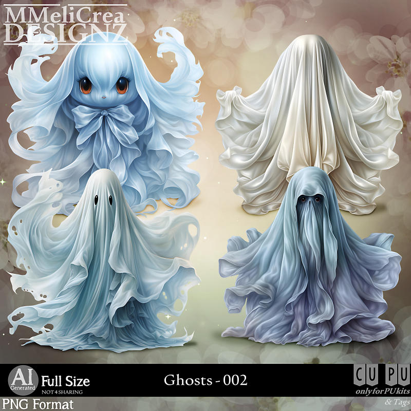 AI - Ghosts - CU002 (CU4PU/PNG/PACK) - Click Image to Close